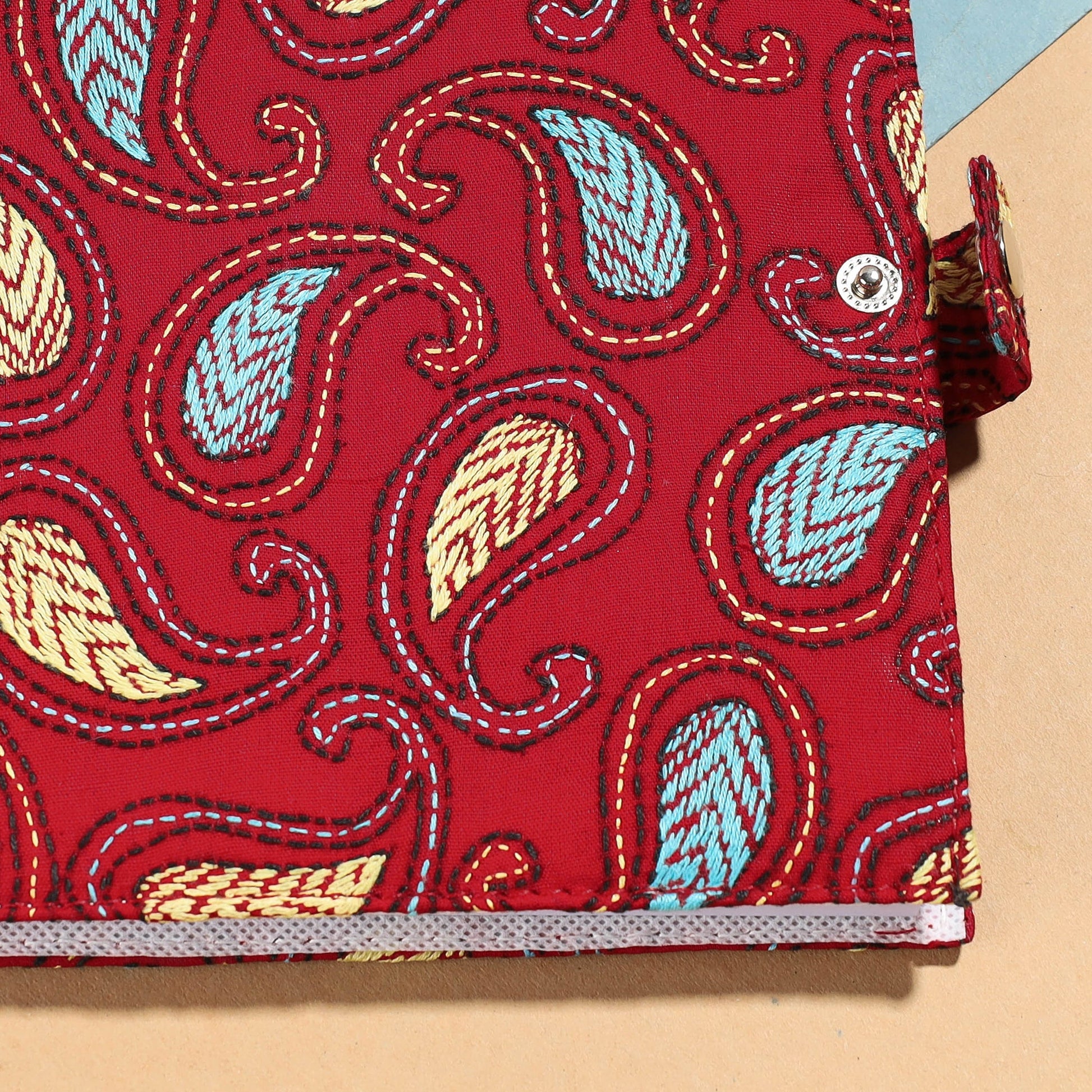 Bengal Kantha Work Handcrafted Notepad (7 x 6 in)