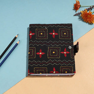 Bengal Kantha Work Handcrafted Notepad (7 x 6 in)