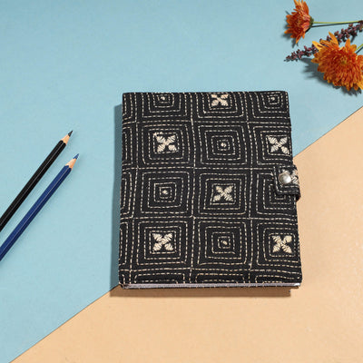 Bengal Kantha Work Handcrafted Notepad (7 x 6 in)