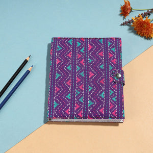 Bengal Kantha Work Handcrafted Notepad (7 x 6 in)