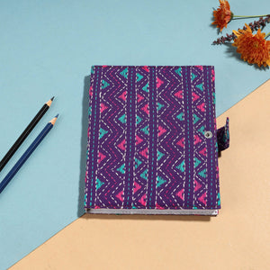 Bengal Kantha Work Handcrafted Notepad (7 x 6 in)
