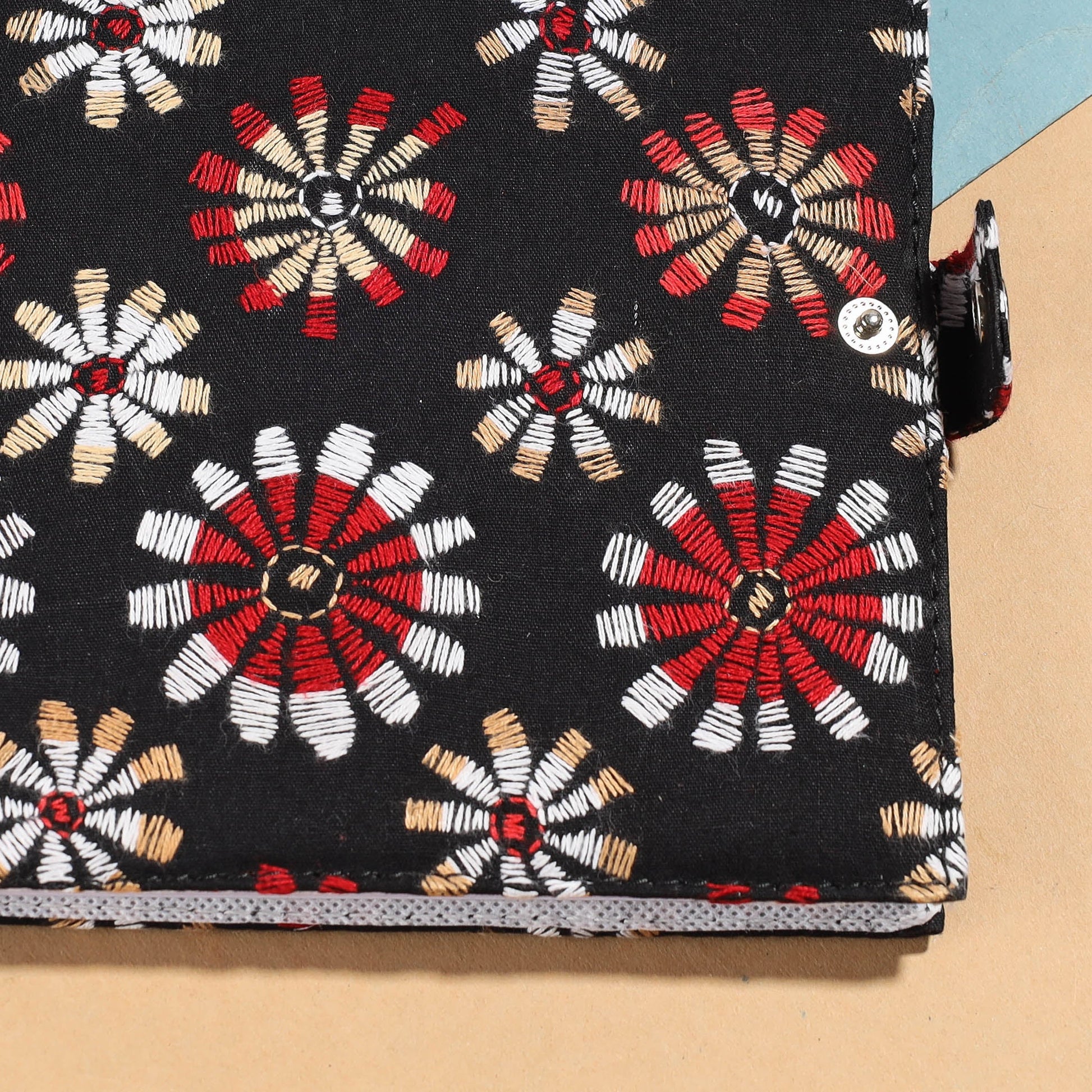 Bengal Kantha Work Handcrafted Notepad (7 x 6 in)