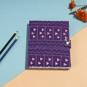 Bengal Kantha Work Handcrafted Notepad (7 x 6 in)