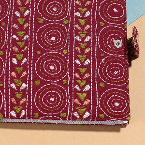 Bengal Kantha Work Handcrafted Notepad (7 x 6 in)