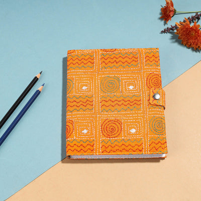 Bengal Kantha Work Handcrafted Notepad (7 x 6 in)