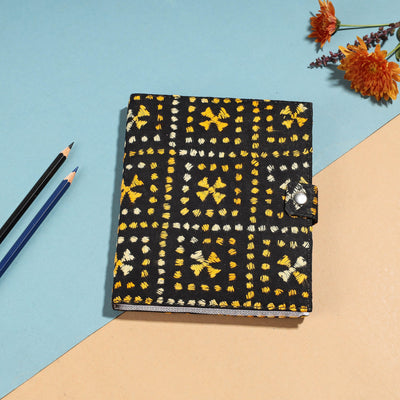 Bengal Kantha Work Handcrafted Notepad (7 x 6 in)