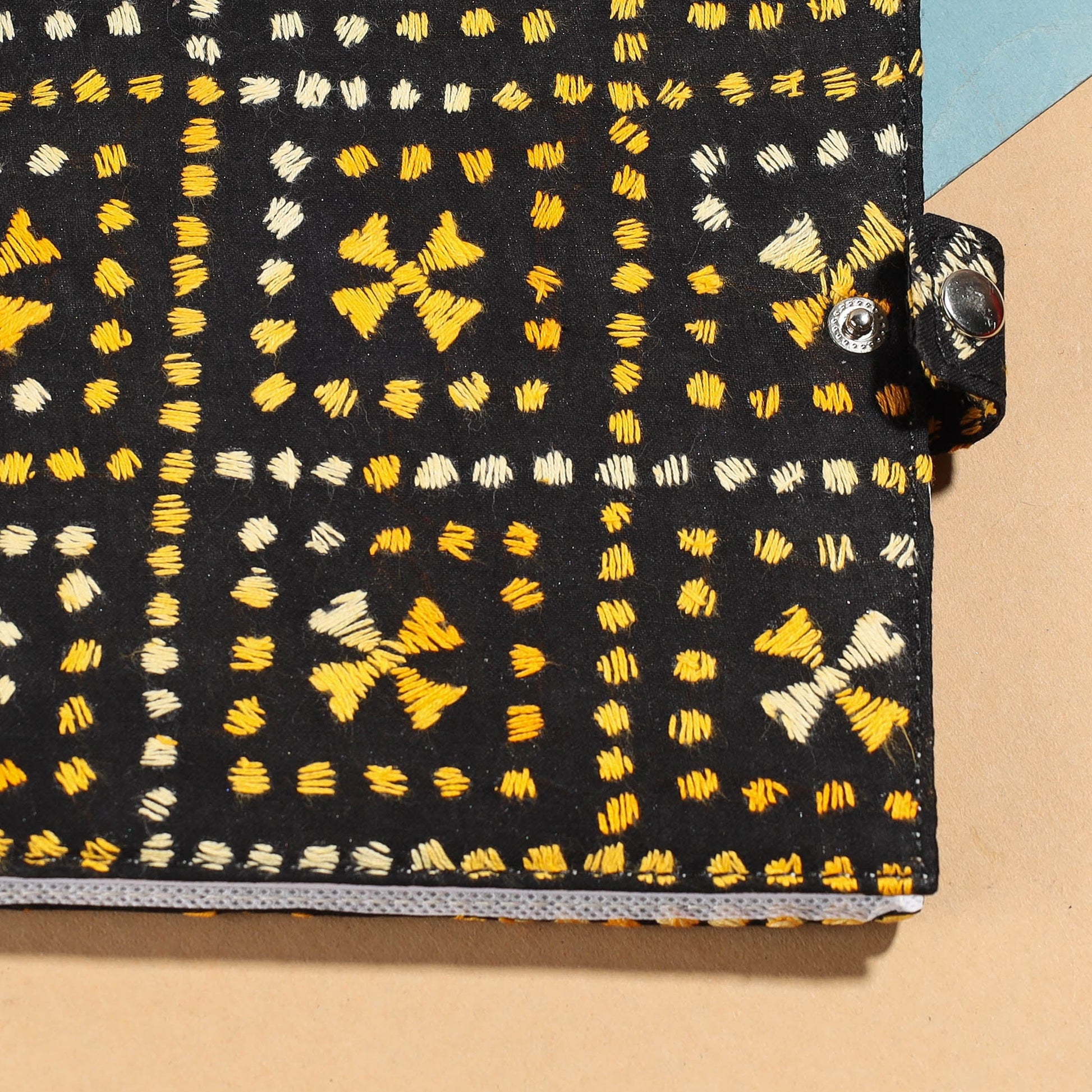 Bengal Kantha Work Handcrafted Notepad (7 x 6 in)