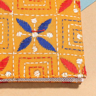 Bengal Kantha Work Handcrafted Notepad (4 x 3 in)