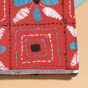 Bengal Kantha Work Handcrafted Notepad (4 x 3 in)