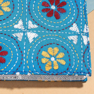 Bengal Kantha Work Handcrafted Notepad (5 x 4 in)
