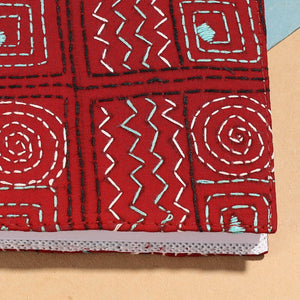 Bengal Kantha Work Handcrafted Notepad (5 x 4 in)
