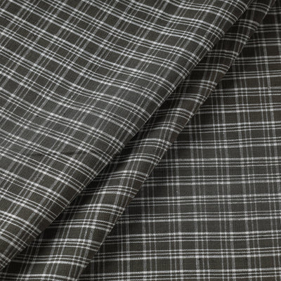 Brown - Malkha Pure Handloom Cotton Natural Dyed Fabric