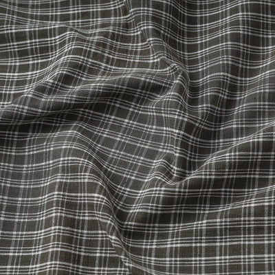 Brown - Malkha Pure Handloom Cotton Natural Dyed Fabric