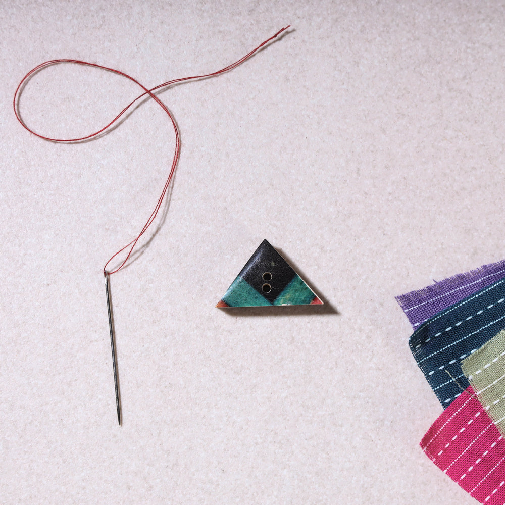 1.5cm Handmade Sambhal Clothing Button (single piece)