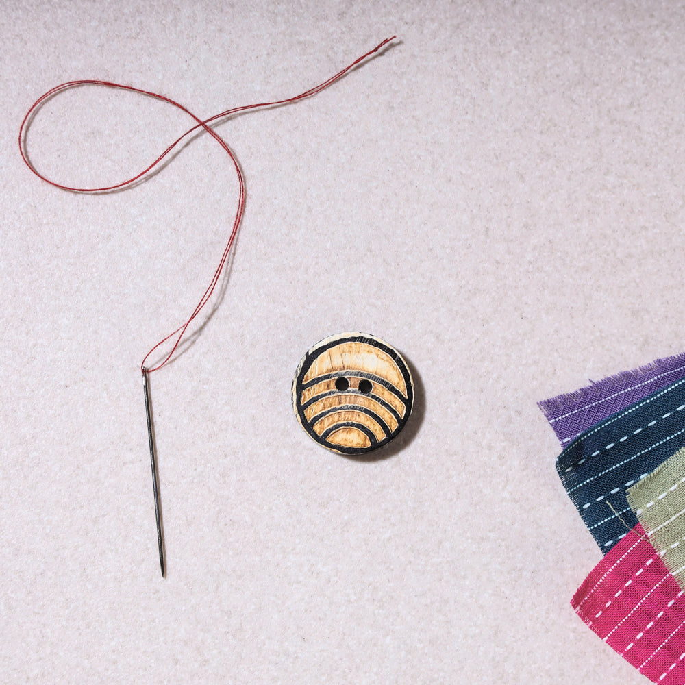 2cm Handmade Sambhal Clothing Button (Single Piece)