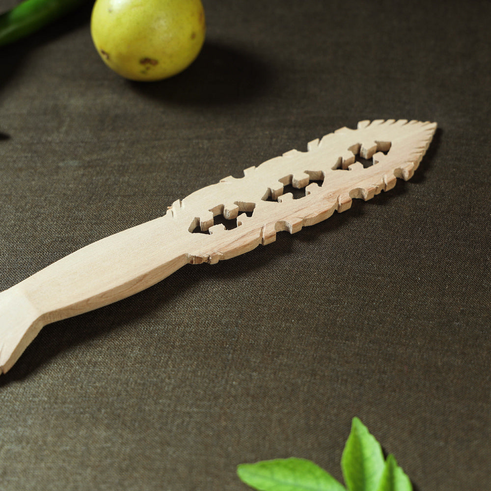 Beige - Udayagiri Wooden Fork