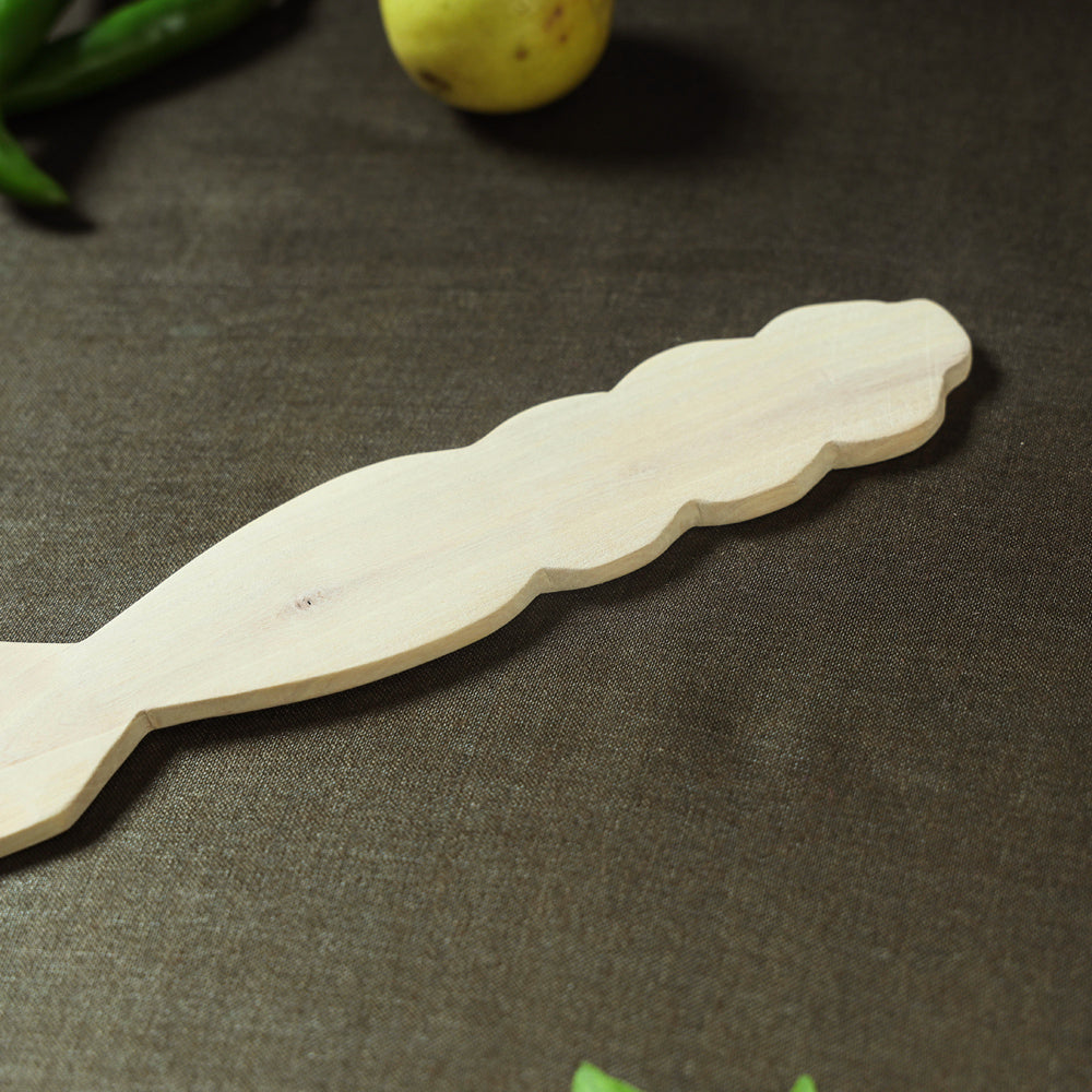Beige - Udayagiri Wooden Serving Fork