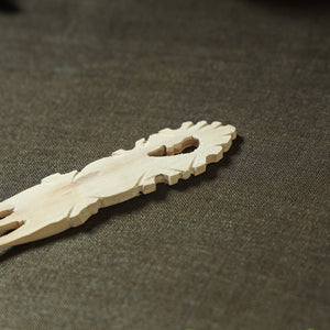 Beige - Udayagiri Wooden Ice Cream Fork
