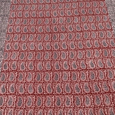 Bagh Block Printed Cotton Double Bed Cover with Pillow Covers (112 x 92 in)