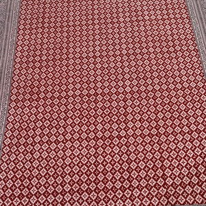 Bagh Block Printed Cotton Double Bed Cover with Pillow Covers (112 x 92 in)
