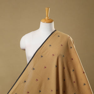 Beige - Prewashed Cotton Jacquard Fabric 02