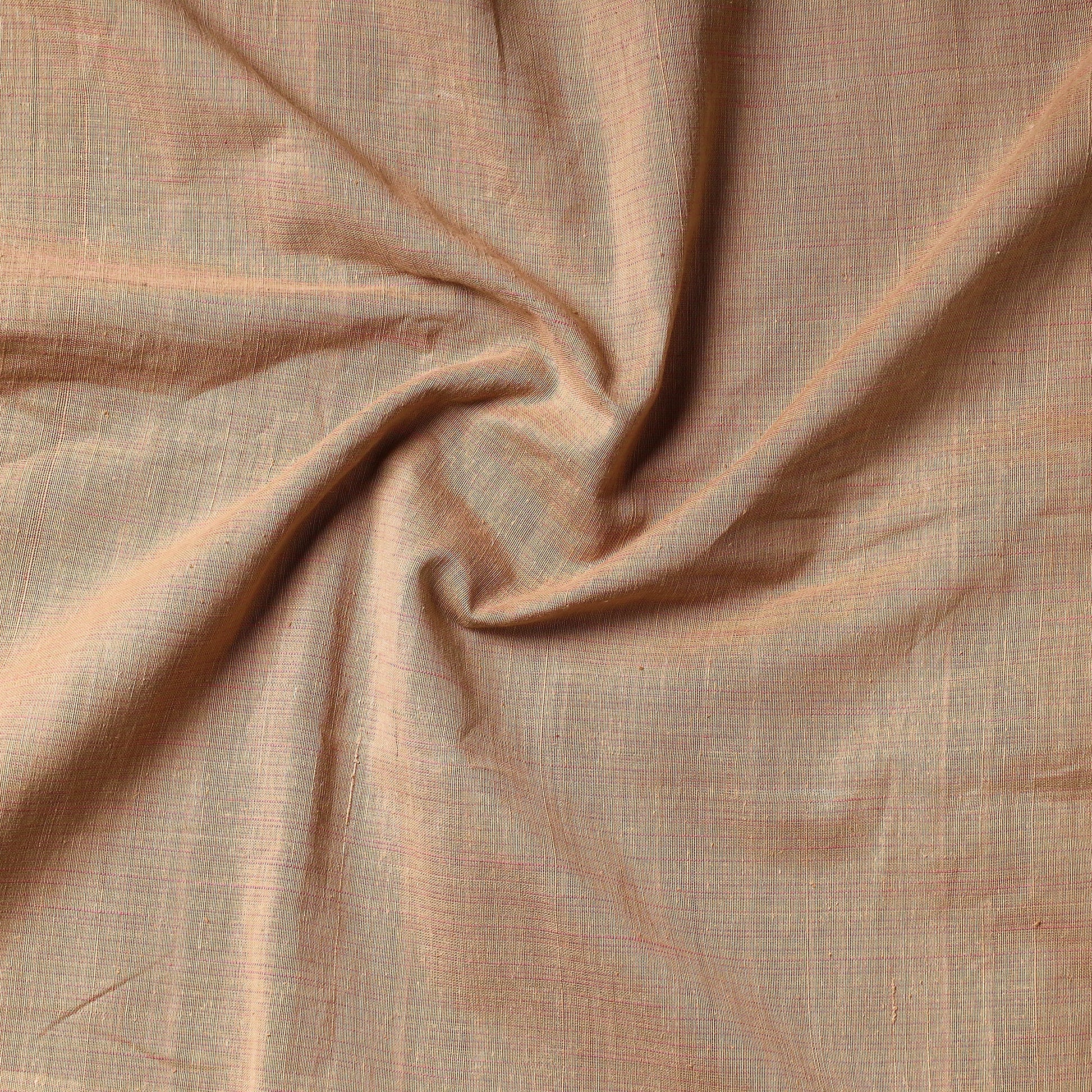 Brown - Godavari Jamdani Pure Handloom Cotton Precut Fabric