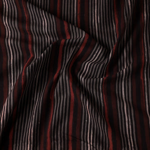 Brown - Jahota Block Printed Cotton Fabric