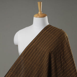 Brown - Akola Hand Block Printed Cotton Fabric