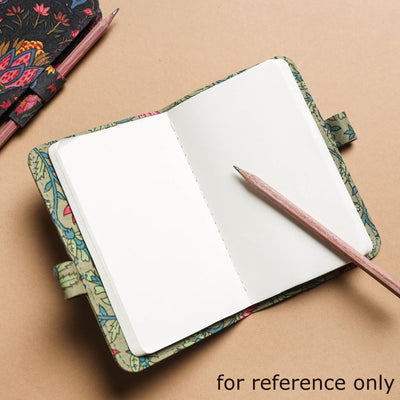 Black - Sukriti Handmade Classic Notebook with Pencil (Small)