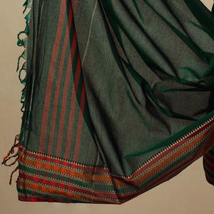 Brown - 3pc Mercerised Cotton Dharwad Dress Material 33