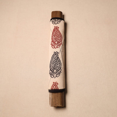 Beige - Handmade Cotton Fridge Handle Cover 06