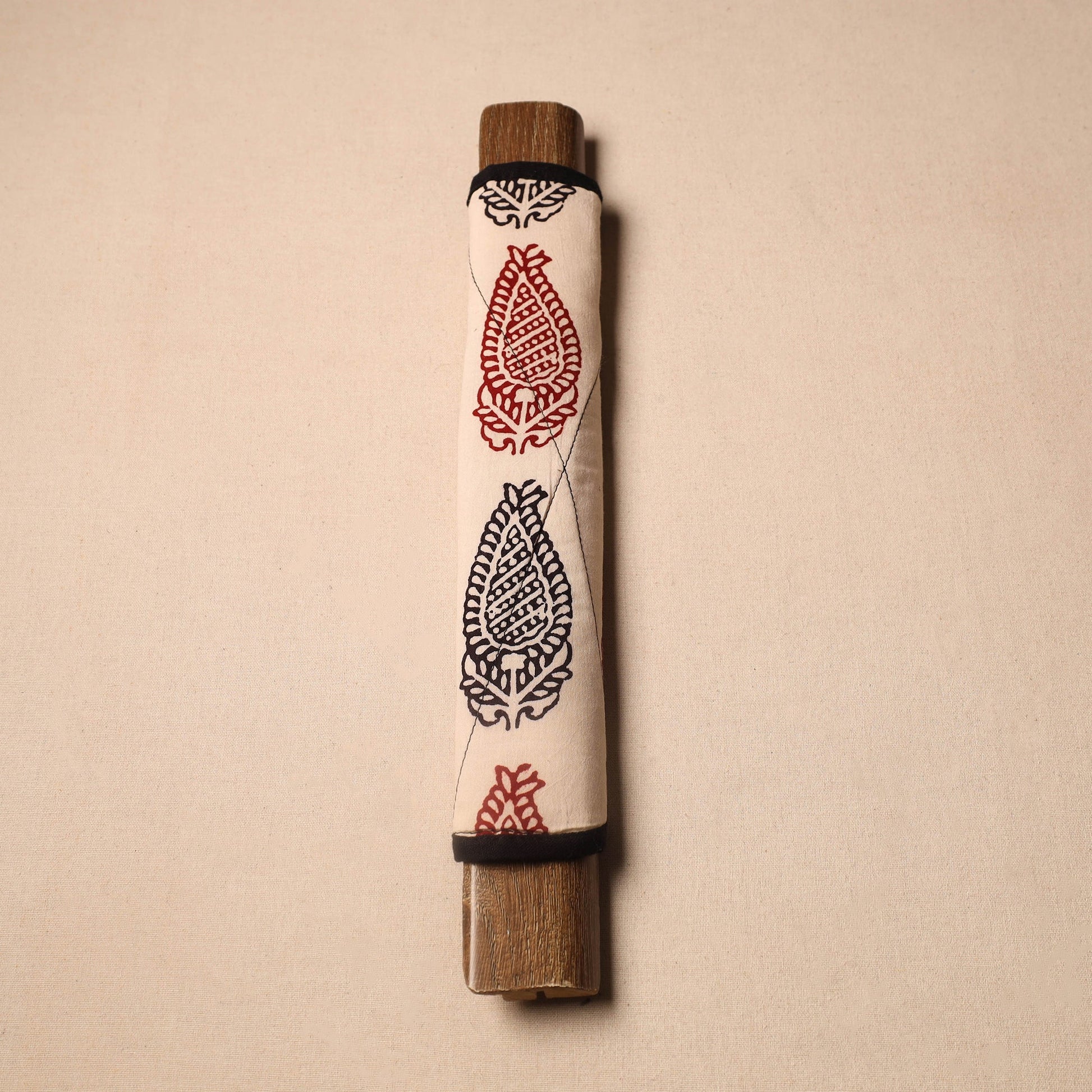 Beige - Handmade Cotton Fridge Handle Cover 06