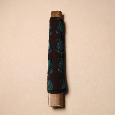 Black - Handmade Cotton Fridge Handle Cover 08