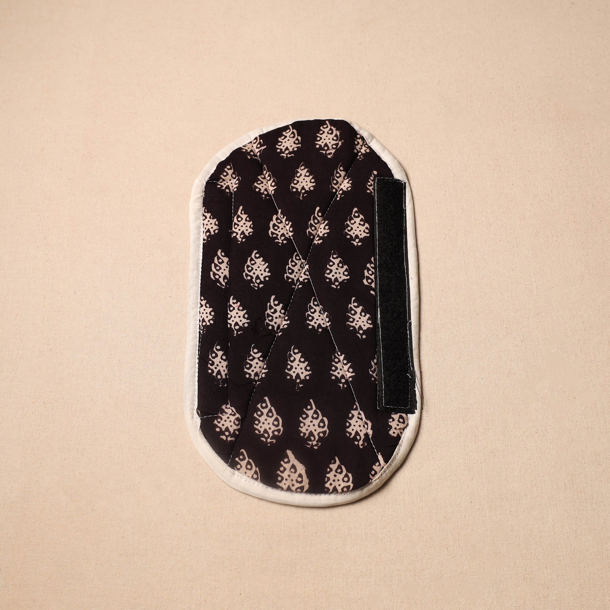Black - Handmade Cotton Fridge Handle Cover 23