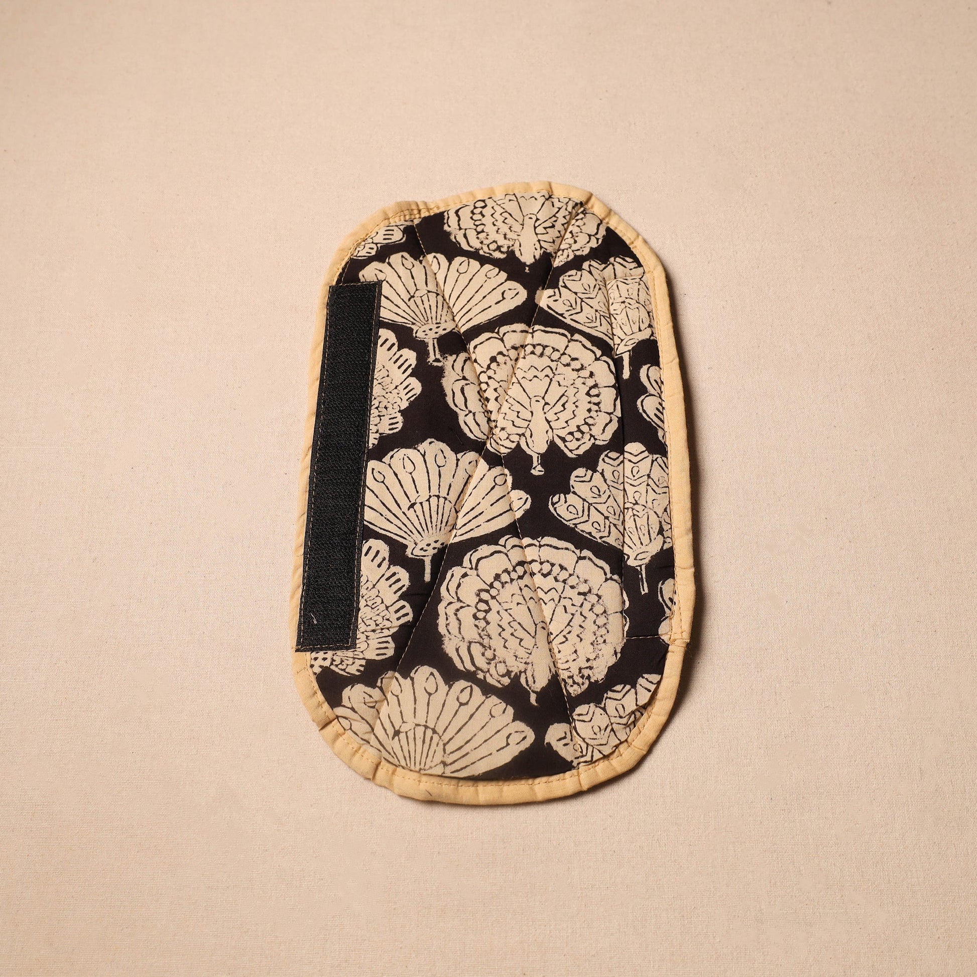 Black - Handmade Cotton Fridge Handle Cover 26
