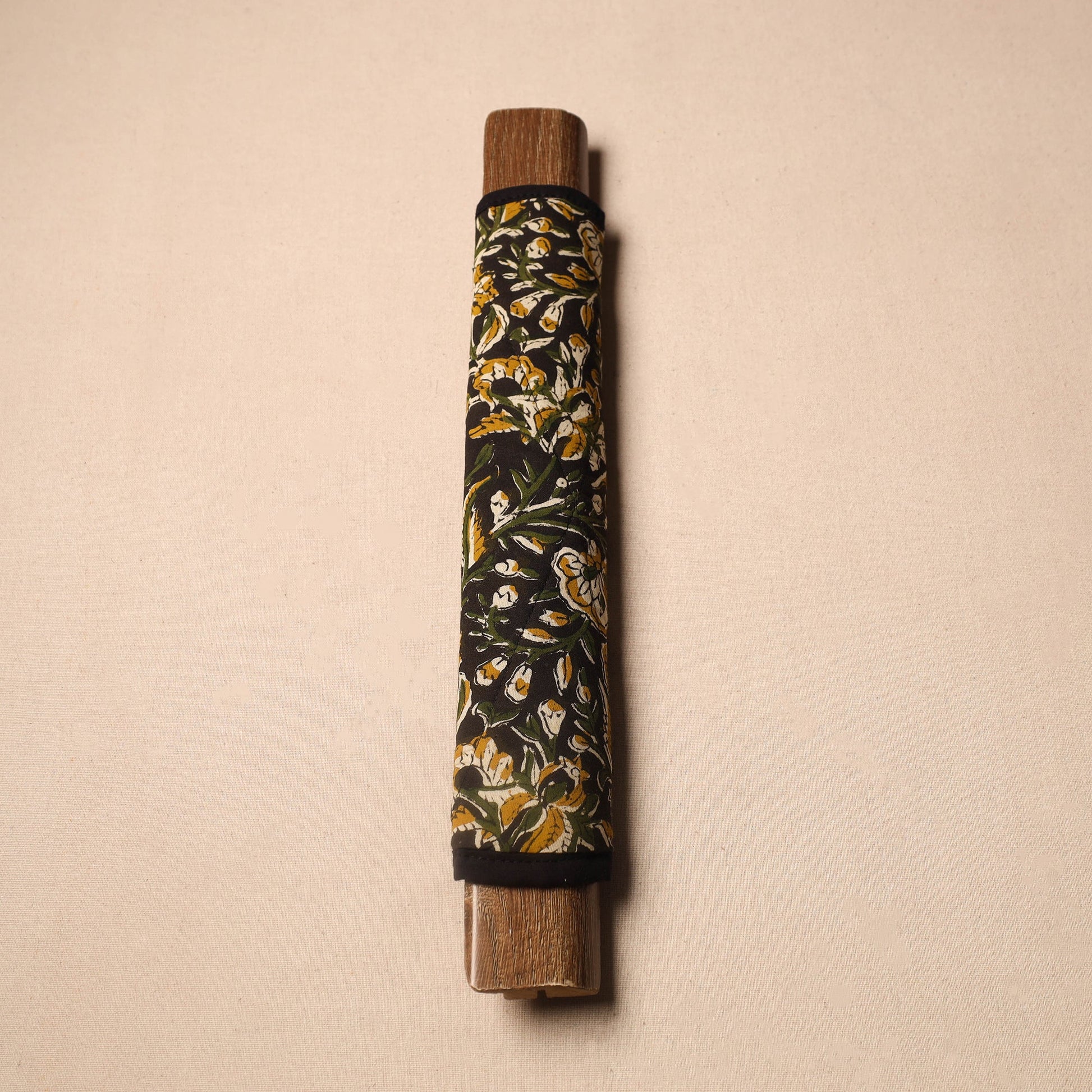 Black - Handmade Cotton Fridge Handle Cover 28
