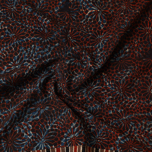 Ajrakh Block Printed Cotton Bandana