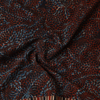 Ajrakh Block Printed Cotton Bandana