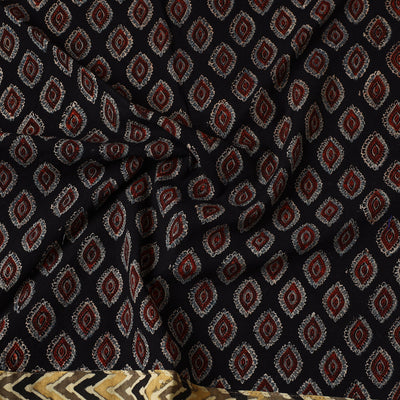Ajrakh Block Printed Cotton Bandana