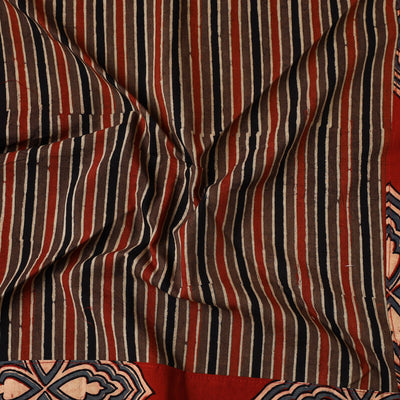Ajrakh Block Printed Cotton Bandana