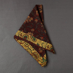 Ajrakh Block Printed Cotton Bandana