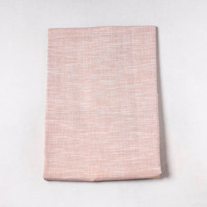 Brown - Jhiri Pure Handloom Cotton Precut Fabric (0.95 meter) 34