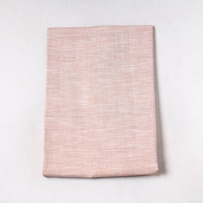 Brown - Jhiri Pure Handloom Cotton Precut Fabric (0.95 meter) 34