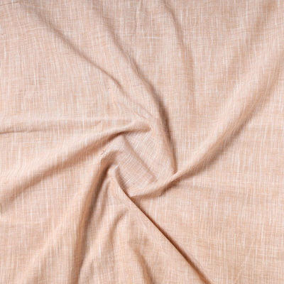 Beige - Jhiri Pure Handloom Cotton Precut Fabric (1.7 meter) 05