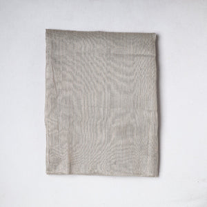 Beige - Traditional Chanderi Silk Handloom Precut Fabric