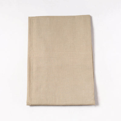 Brown - Prewashed Plain Dyed Flex Cotton Precut Fabric (1.35 meter) 54