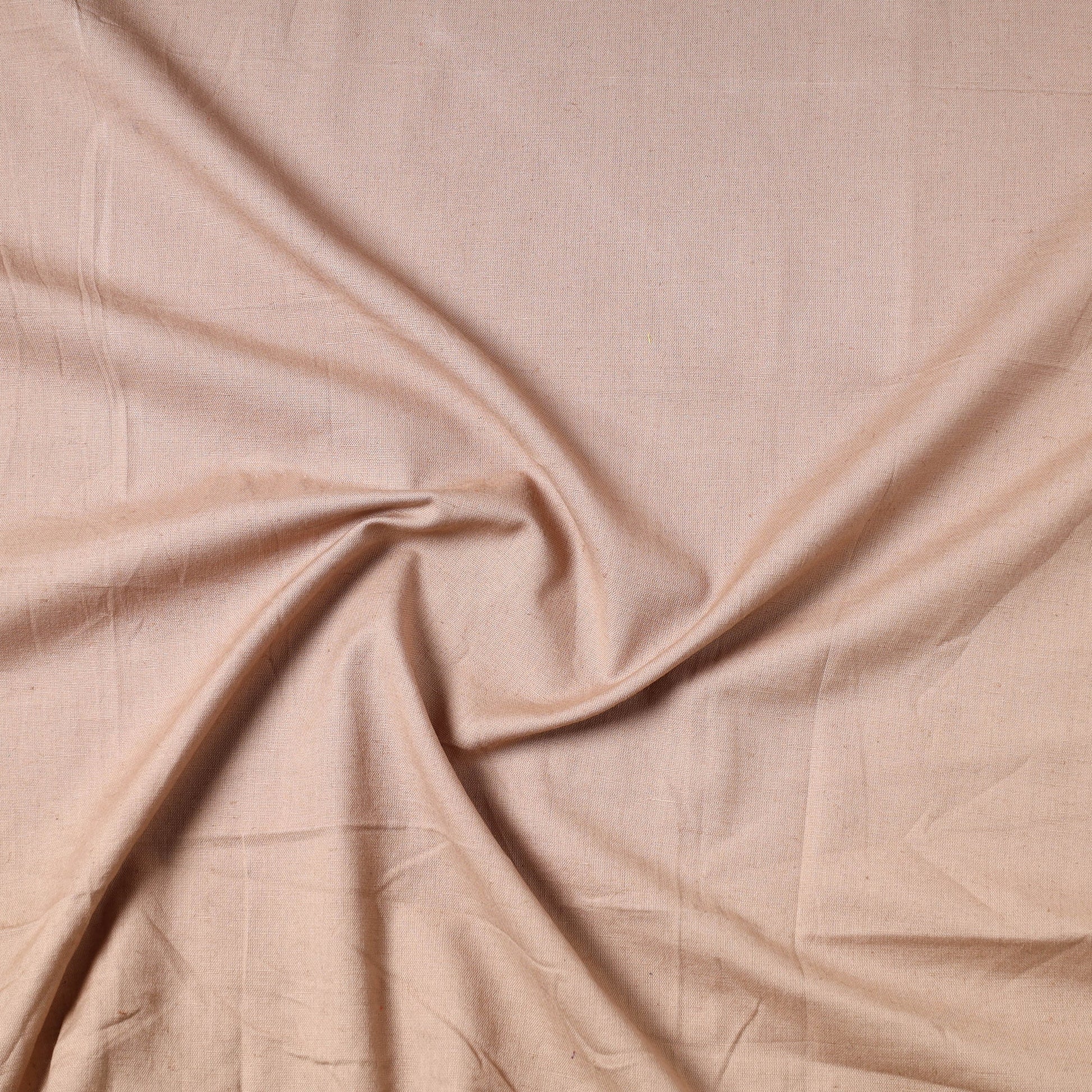 Brown - Prewashed Plain Dyed Flex Cotton Precut Fabric (1 meter) 55