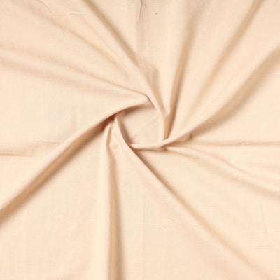 Beige - Prewashed Plain Dyed Flex Cotton Precut Fabric (0.75 meter) 66