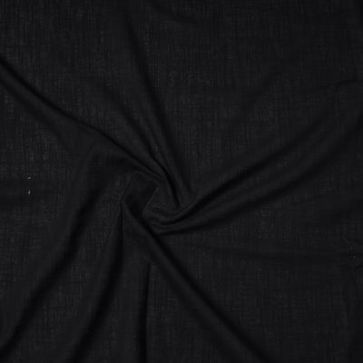 Black - Vidarbha Handloom Pure Tussar x Katia Silk Precut Fabric (1 meter) 52