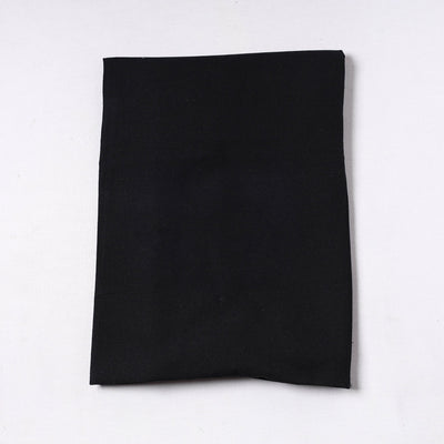 Black - Jhiri Pure Handloom Cotton Precut Fabric (1 meter) 97